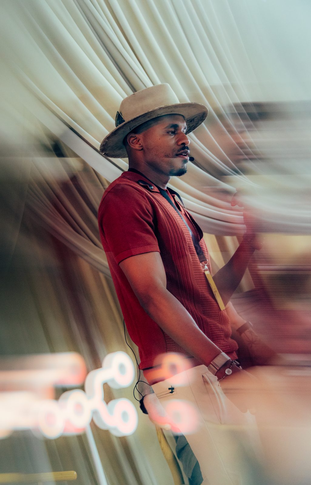 Akil Wade on the AfricAI main stage